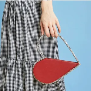 Heart Shaped Statement Mini Hand Bag