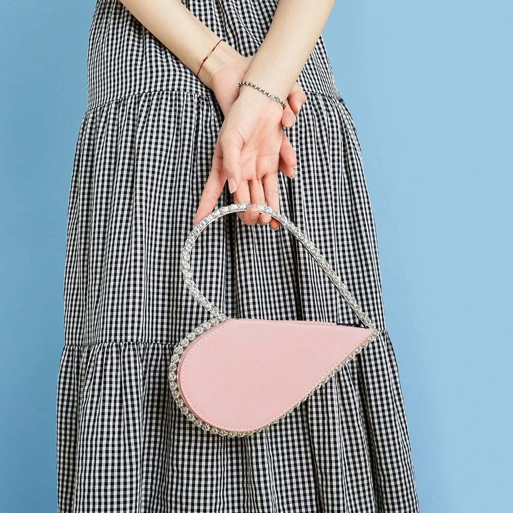 Heart Shaped Statement Mini Hand Bag