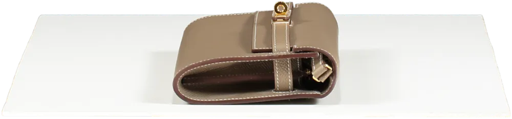 Herms Kelly To Go Etoupe Epsom Gold Hardware BOX FRESH