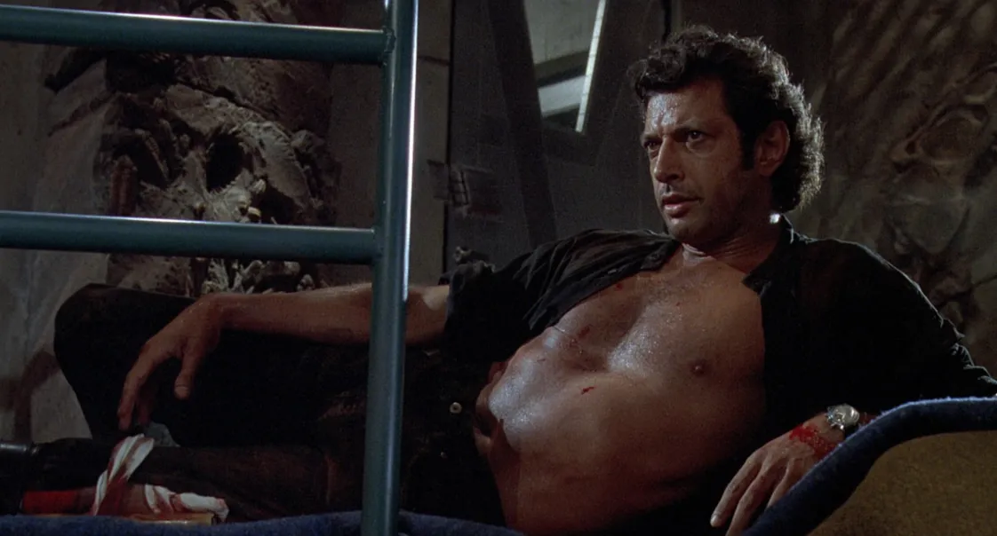Jeff Goldblum Chaos Theorist Enamel Pin