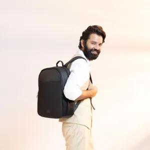 Jet Black Statement Backpack