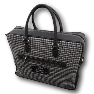 LapTop Bag - Houndstooth 'R' (modern)