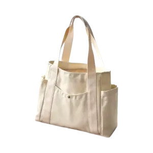LARGE BAG Totebag Style | Beige Canvas