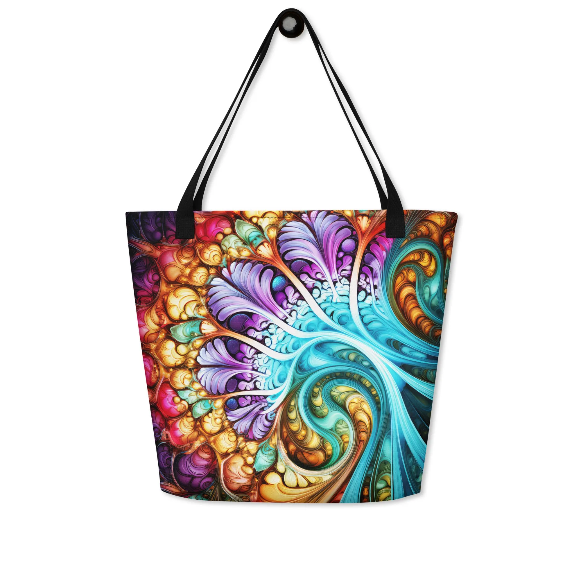 Large Tote Bag Spanish Fan