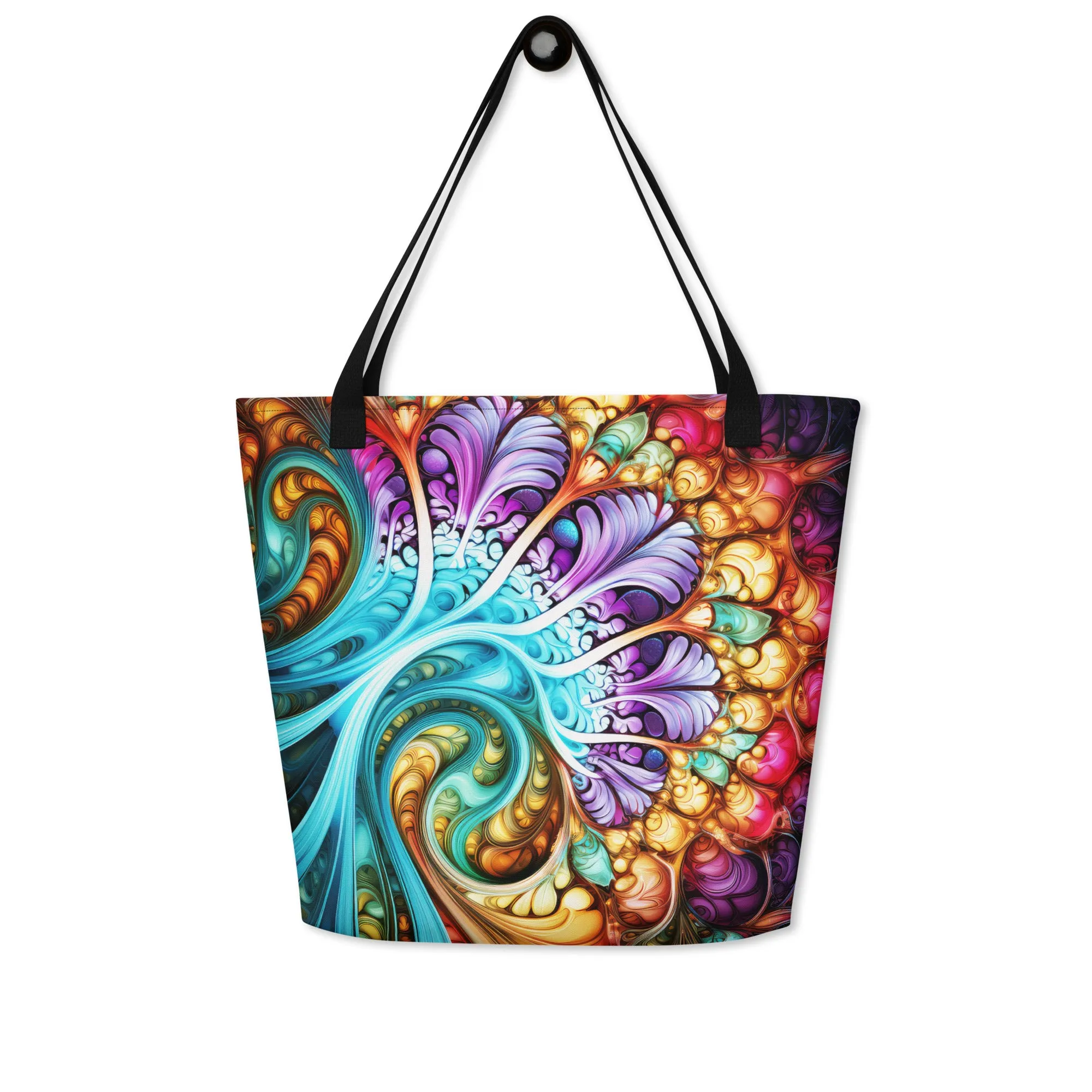 Large Tote Bag Spanish Fan