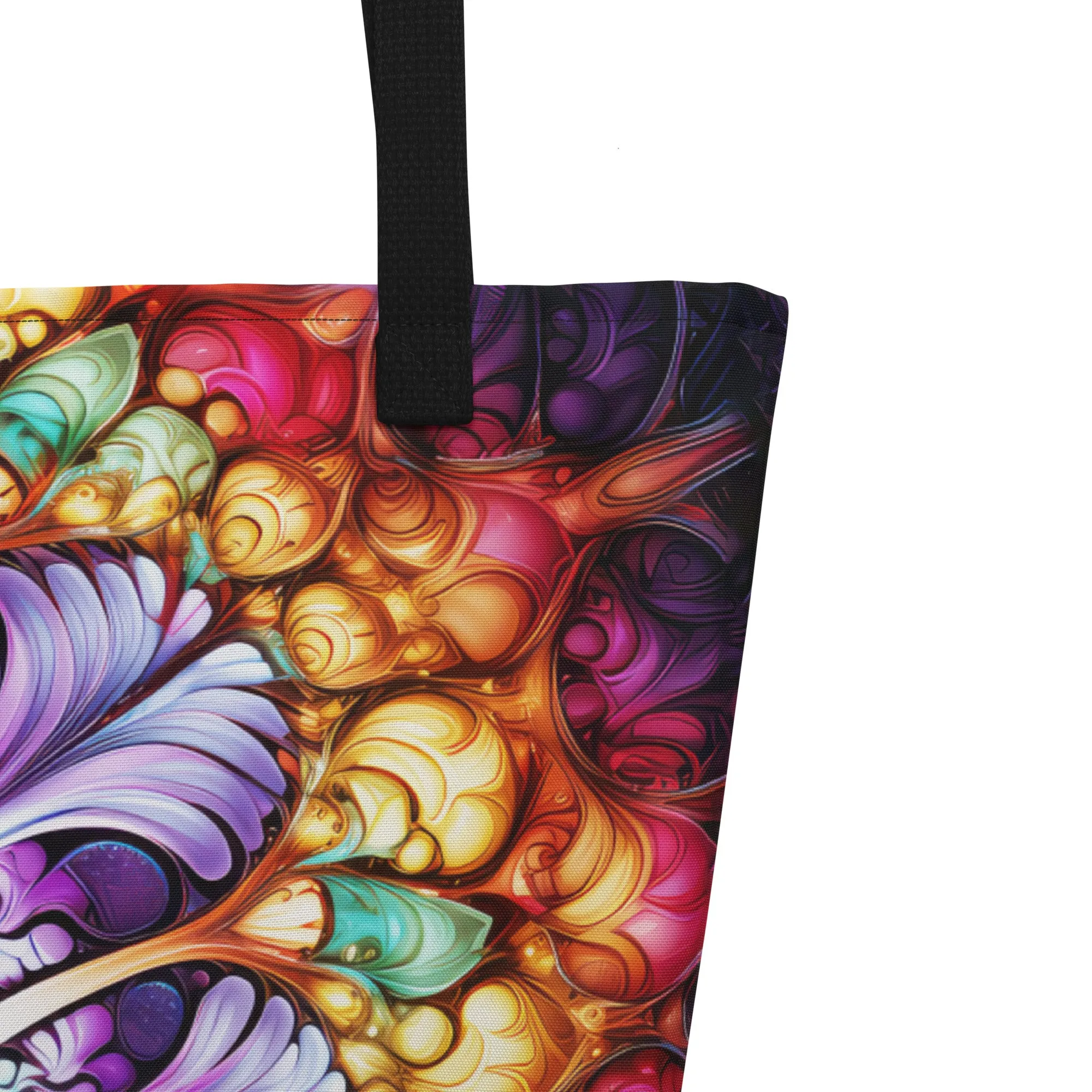 Large Tote Bag Spanish Fan