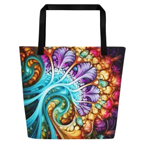 Large Tote Bag Spanish Fan