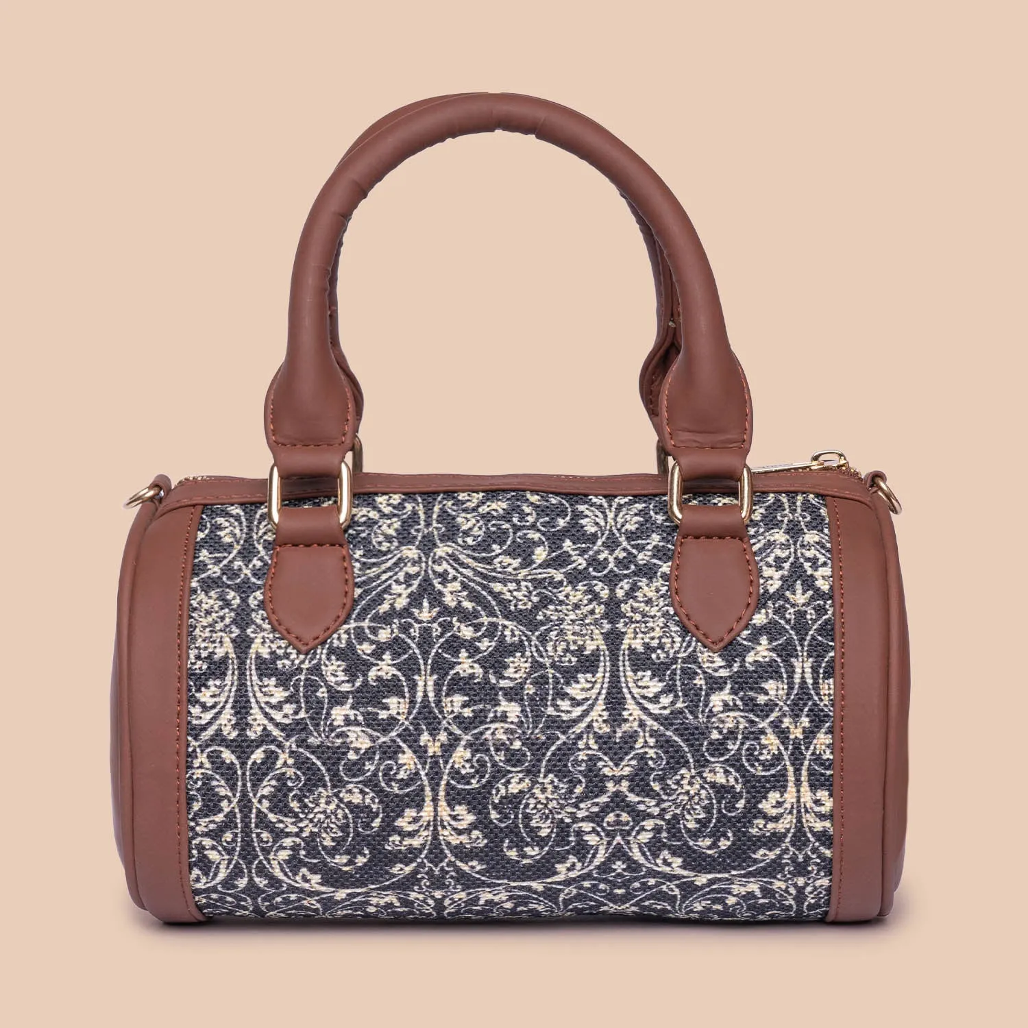 Lattice Lace Statement Satchel (Small)