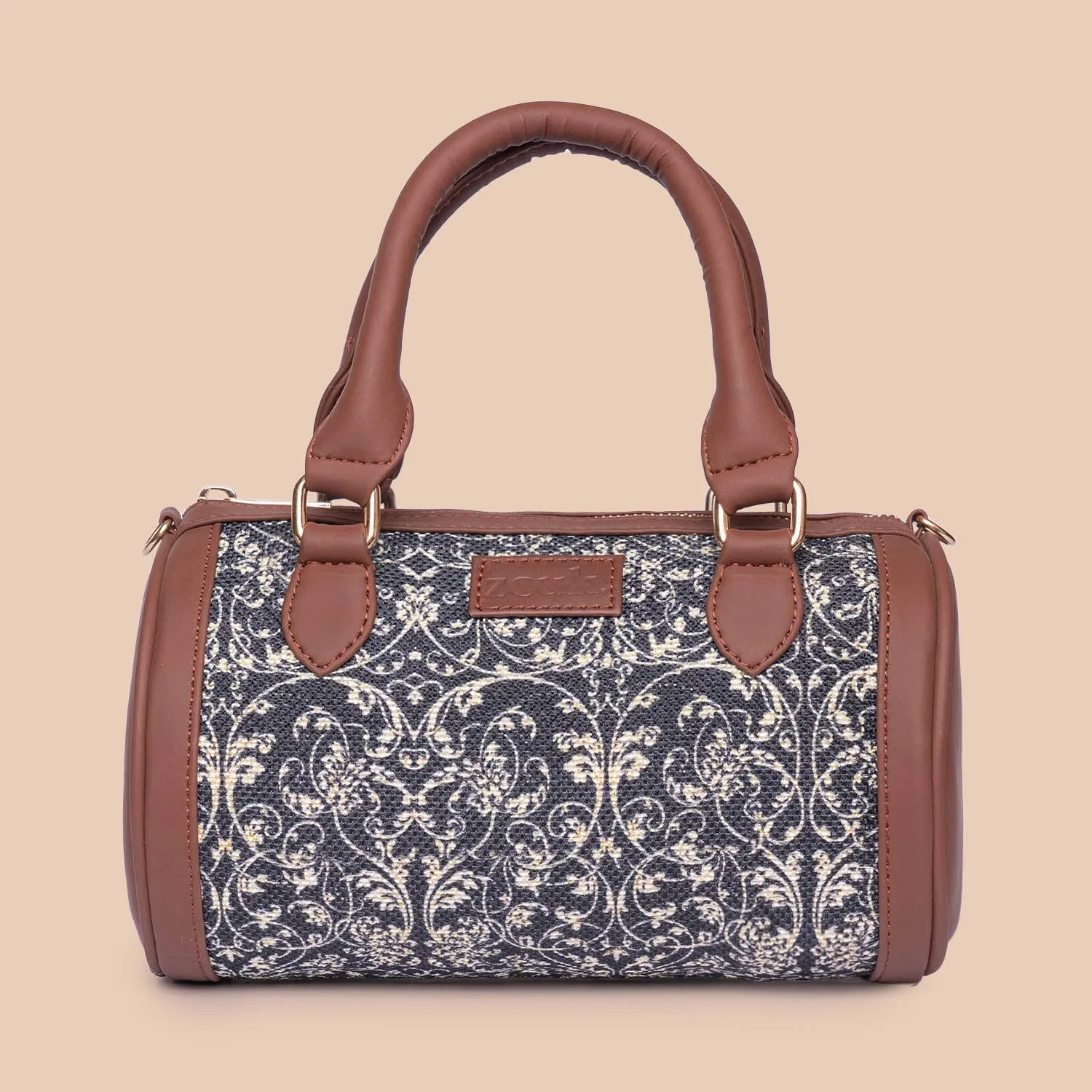 Lattice Lace Statement Satchel (Small)