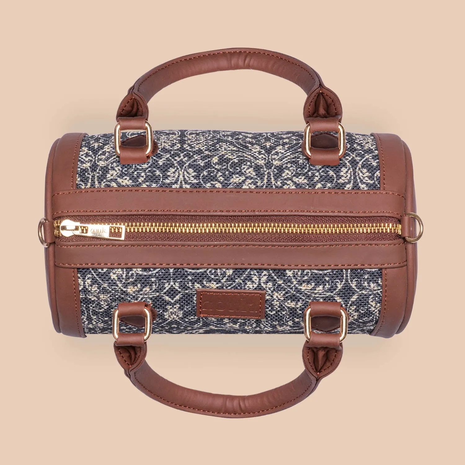 Lattice Lace Statement Satchel (Small)