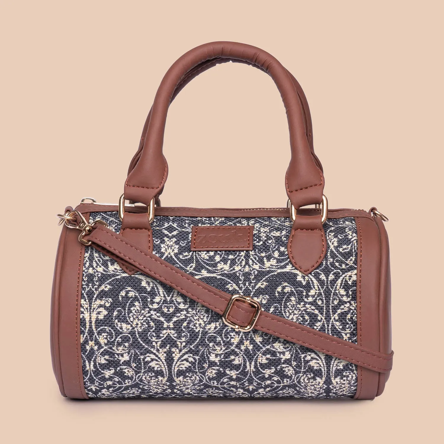 Lattice Lace Statement Satchel (Small)