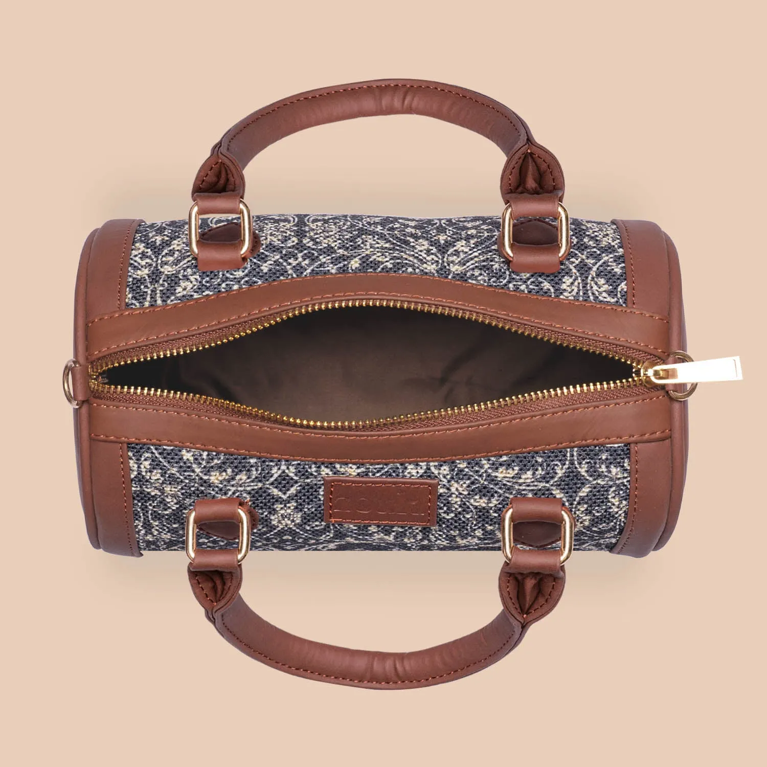 Lattice Lace Statement Satchel (Small)