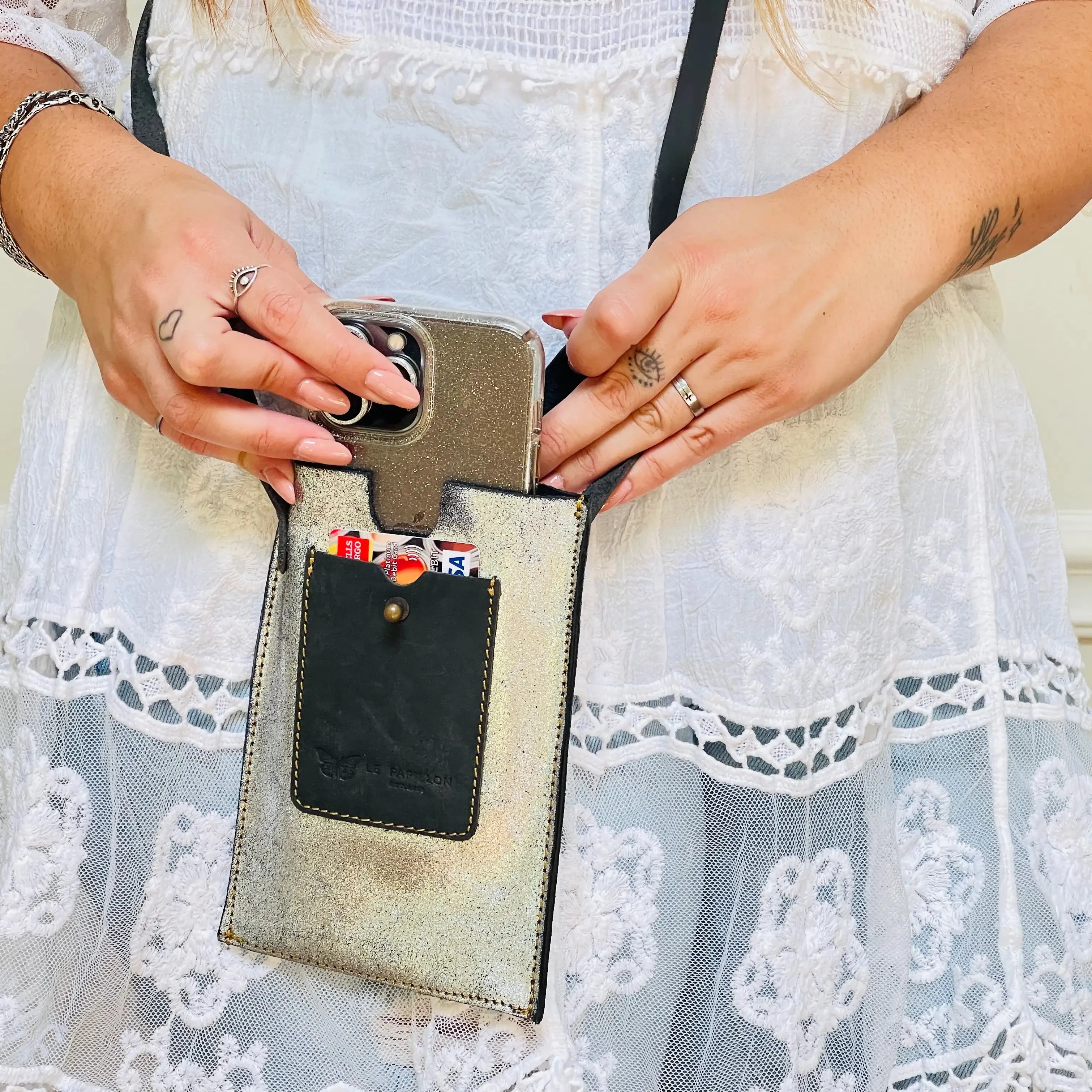 Le Papillon Phone Crossbody