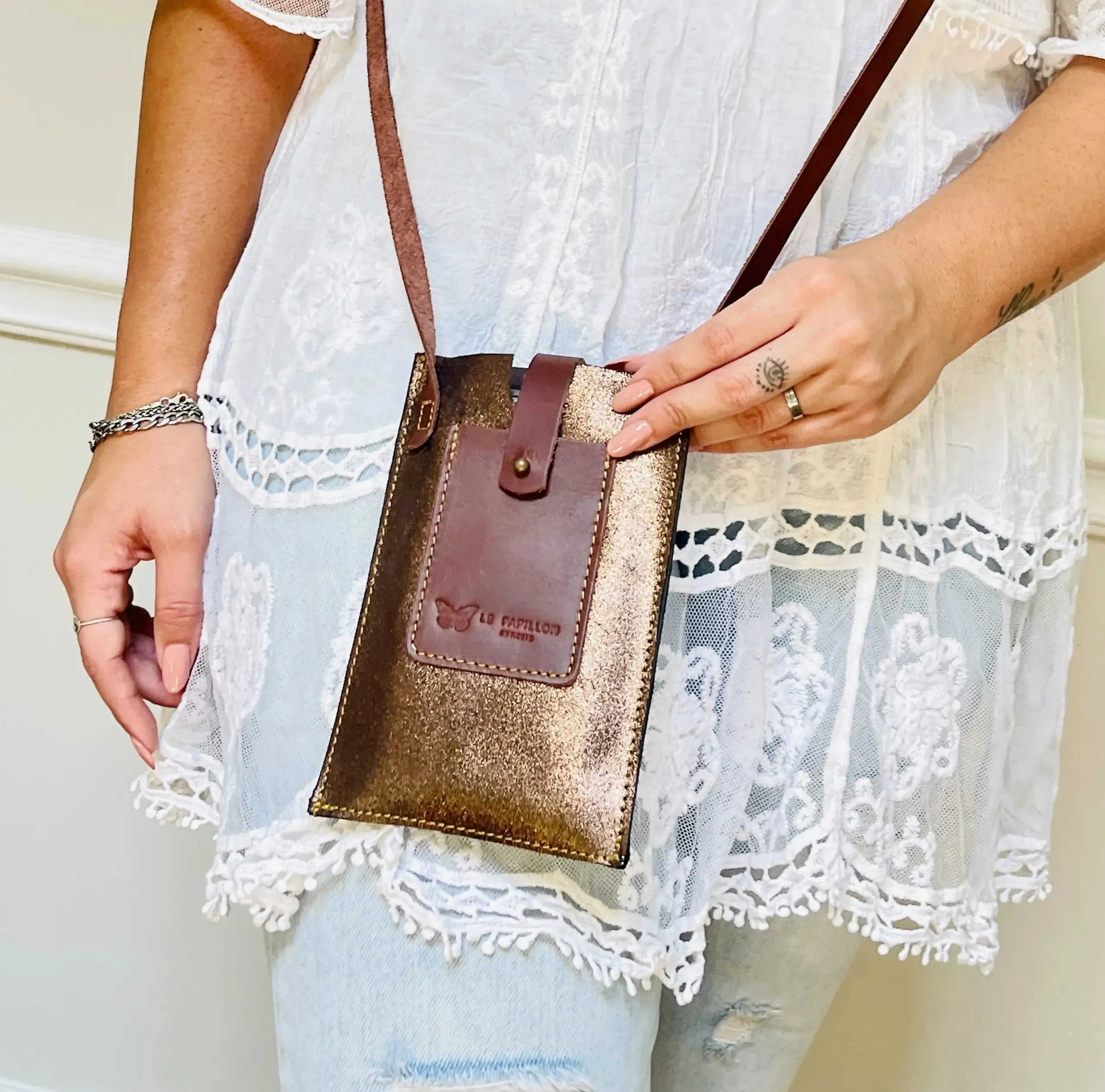 Le Papillon Phone Crossbody