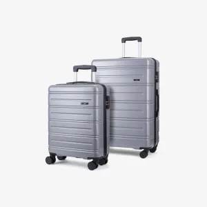 Lisbon Set of 2 Suitcases in Grey