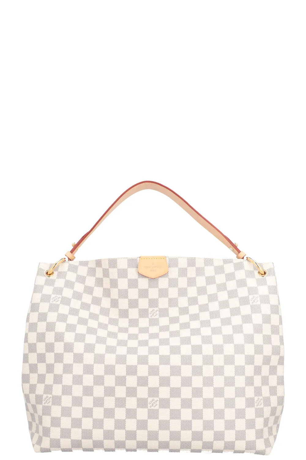 LOUIS VUITTON Graceful MM Bag Damier Azur