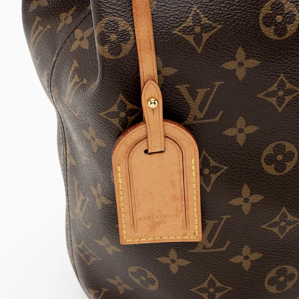 Louis Vuitton Monogram Canvas Graceful MM Hobo (SHF-19917)