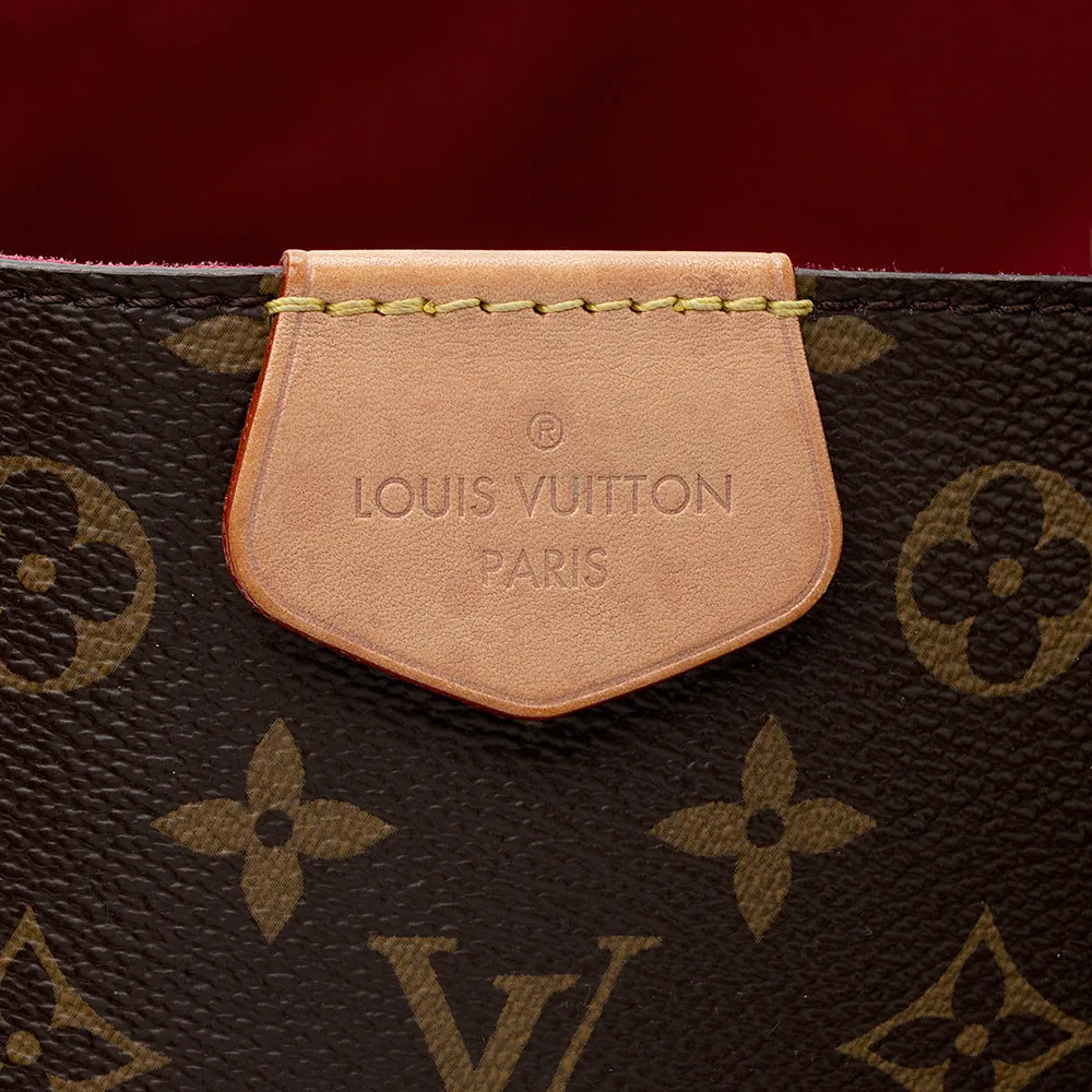 Louis Vuitton Monogram Canvas Graceful MM Hobo (SHF-19917)