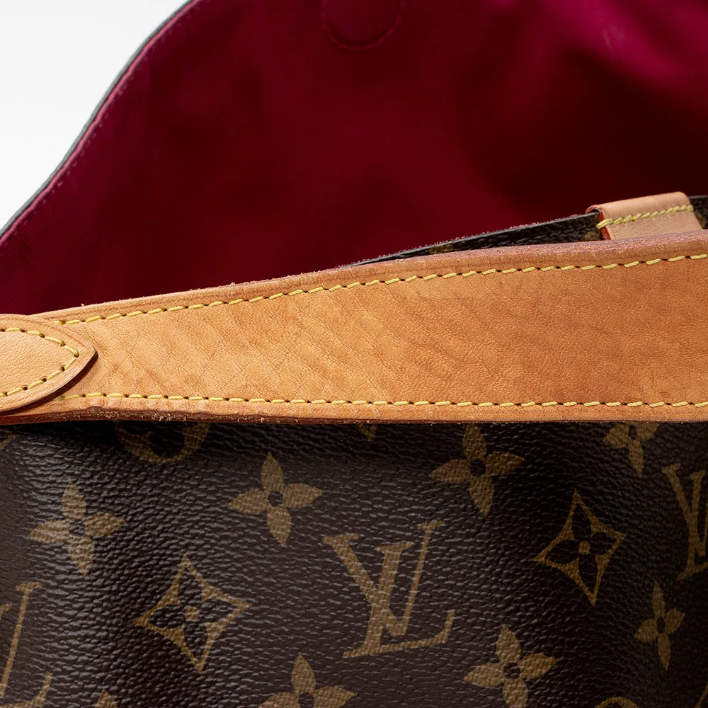 Louis Vuitton Monogram Canvas Graceful MM Hobo (SHF-19917)