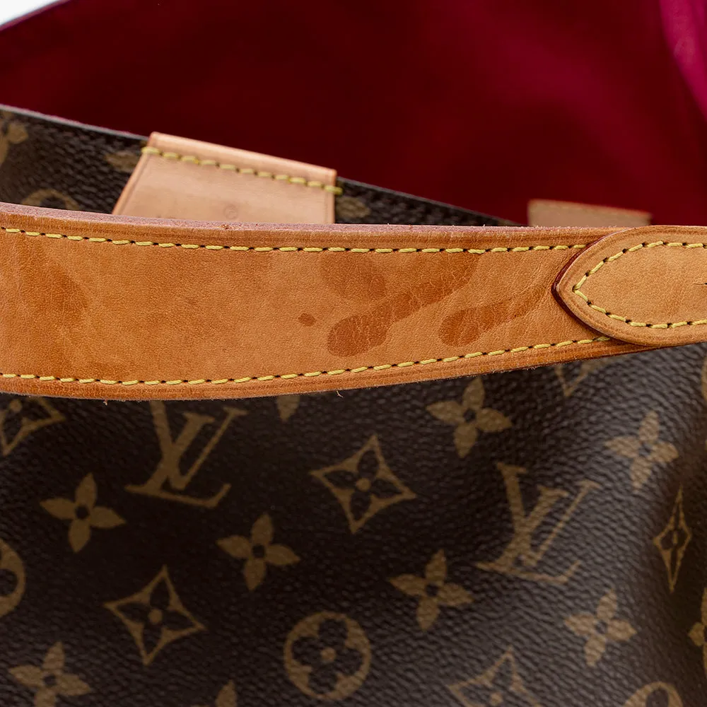 Louis Vuitton Monogram Canvas Graceful MM Hobo (SHF-19917)