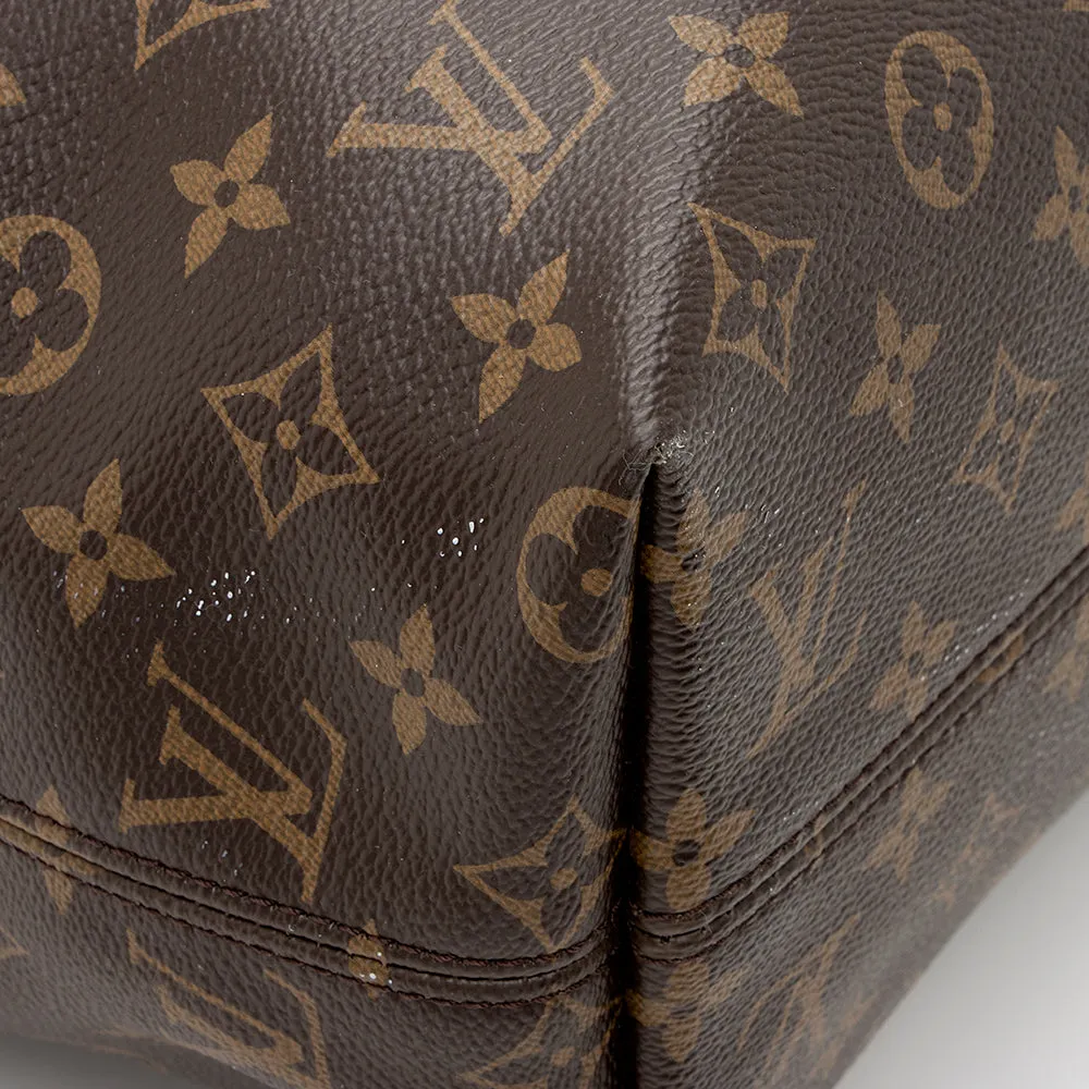 Louis Vuitton Monogram Canvas Graceful MM Hobo (SHF-19917)