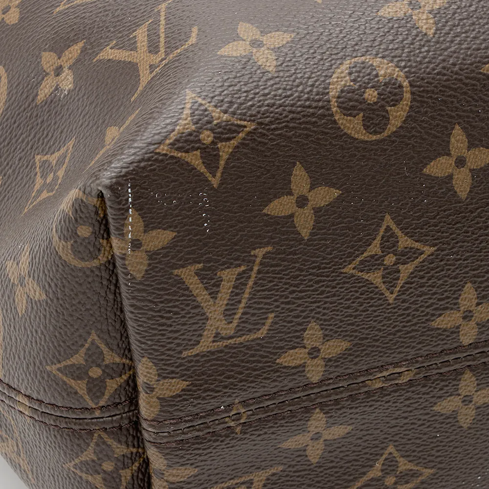 Louis Vuitton Monogram Canvas Graceful MM Hobo (SHF-19917)