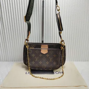 Louis Vuitton Monogram Canvas Multi Pochette Accessoires Brown