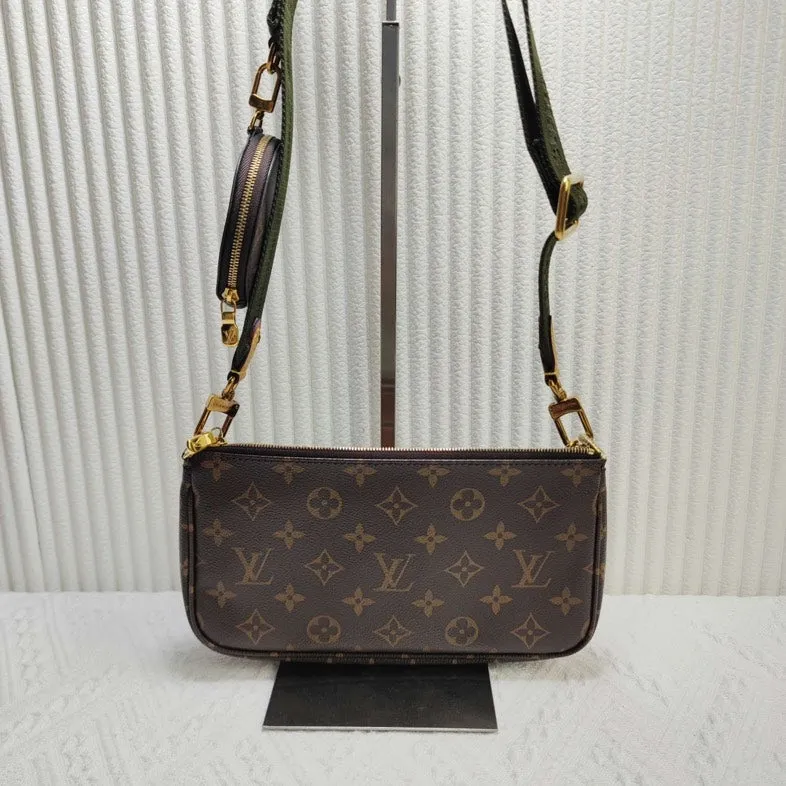 Louis Vuitton Monogram Canvas Multi Pochette Accessoires Brown