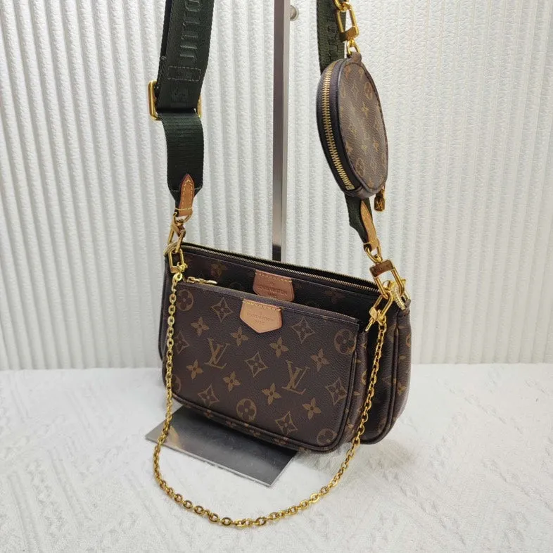 Louis Vuitton Monogram Canvas Multi Pochette Accessoires Brown