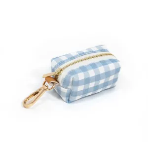 Malibu Gingham Poop Bag Holder