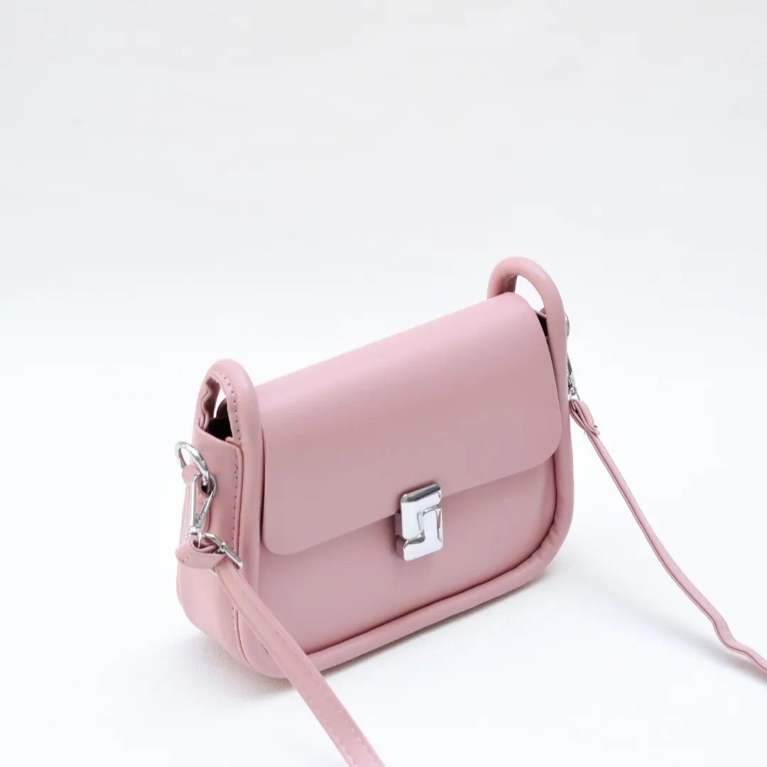 Modern Elegance Crossbody Bag Pink