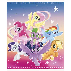 My Little Pony Printed Plastic Favour Bags, 8 Count