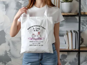 Nursery teacher Funny Bag