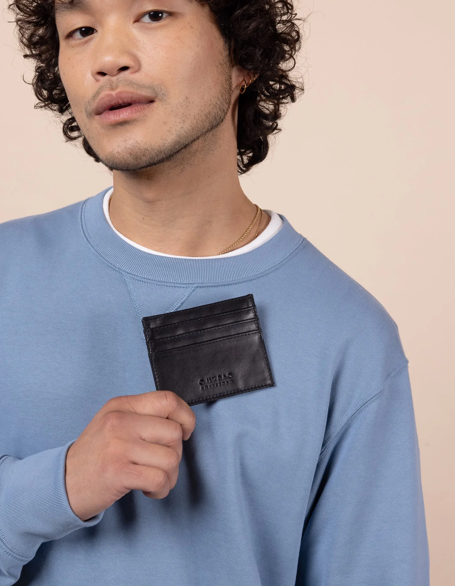 O My Bag Cardcase Mark - Black