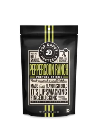 Pop Daddy Pretzel Sticks - Choose Flavor