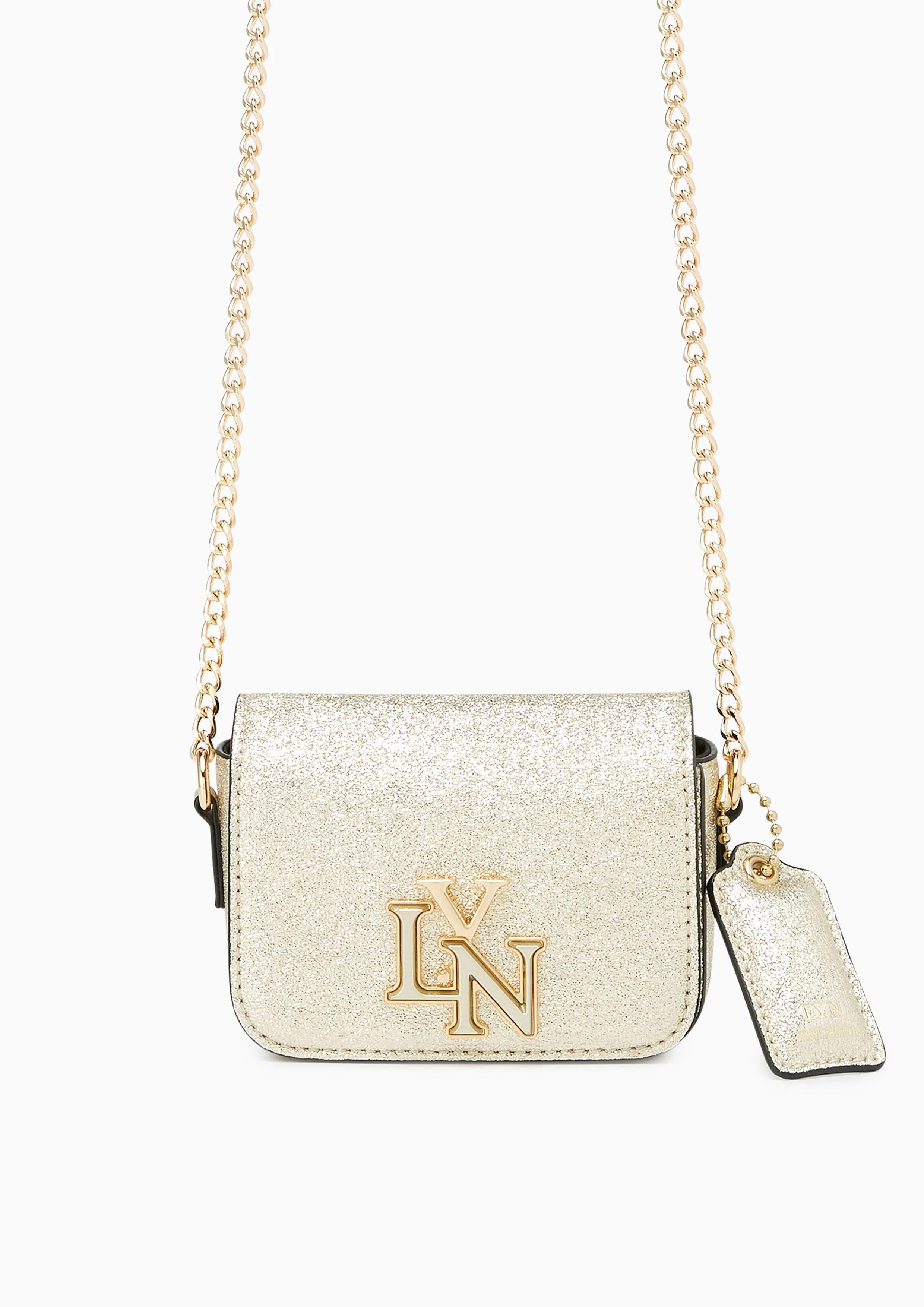 Quinzy Mini Crossbody Bag Gold