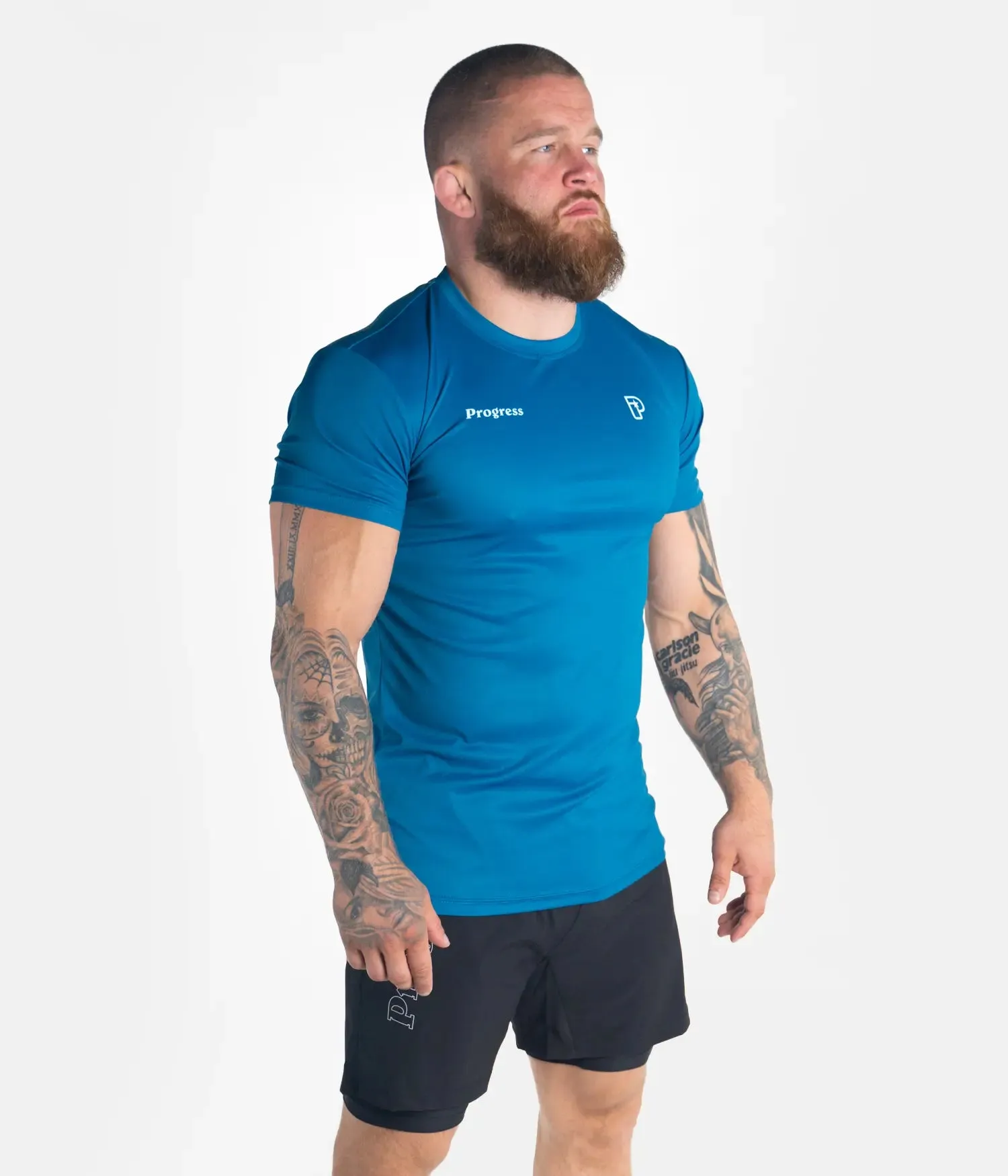 Rolling Tee - Ocean Blue
