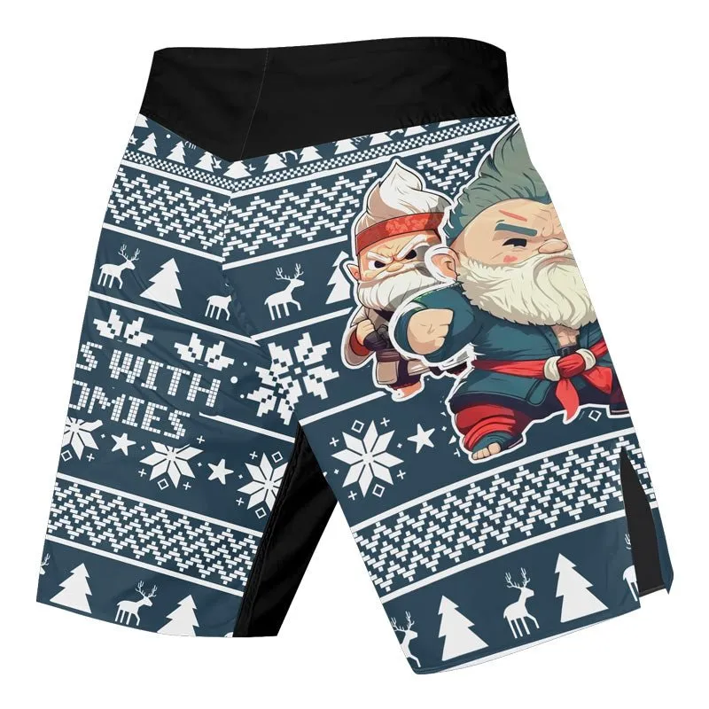 Rolling With Gnomies Fight Shorts