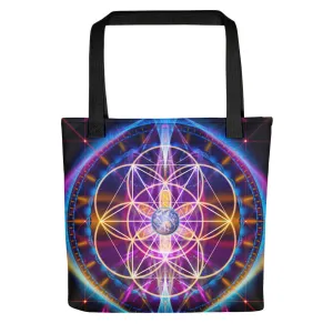 Sacred Geometry Tote Purse | Shopping Bags | Yoga Bags | New Earth