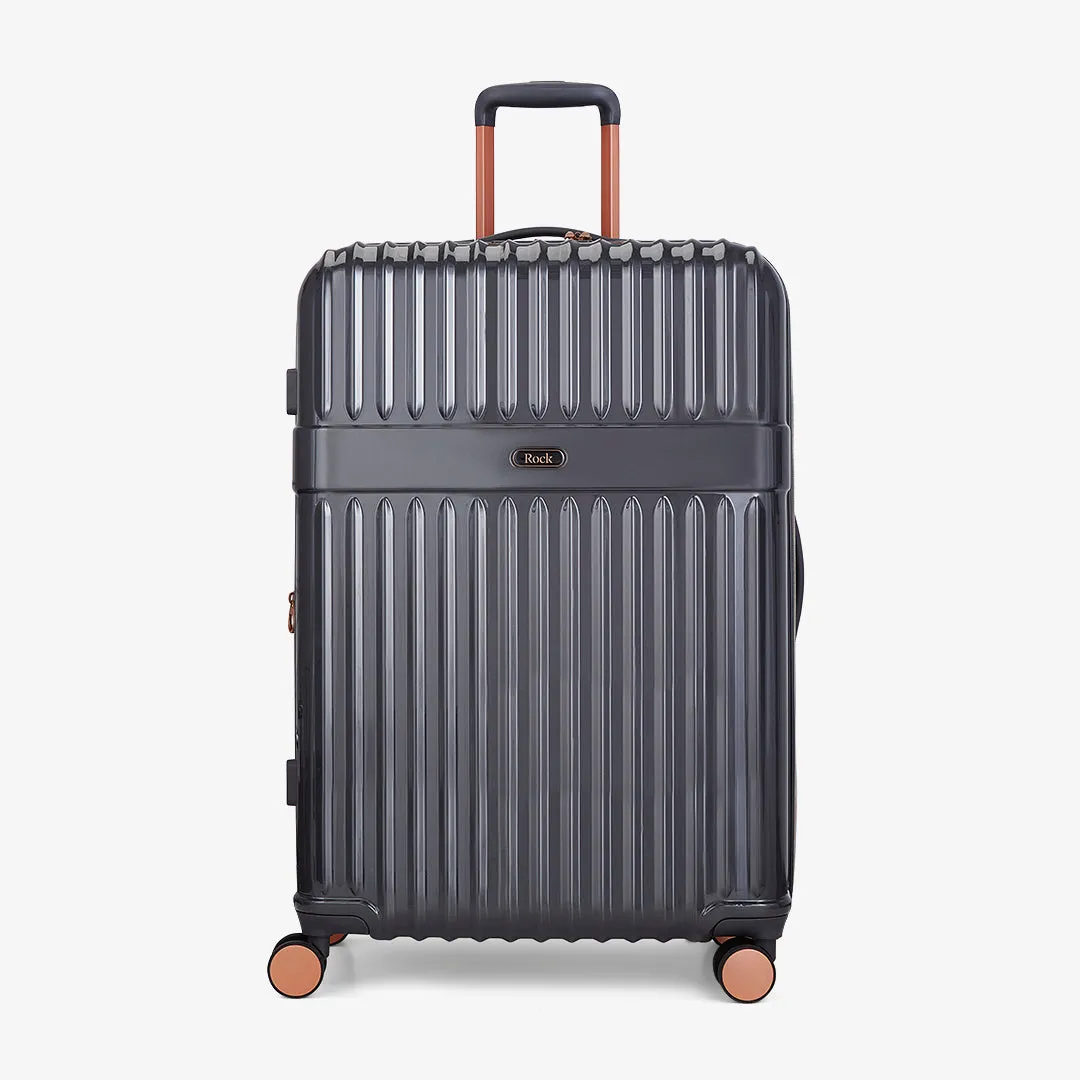 Selene Set of 3 Suitcases in Charcoal