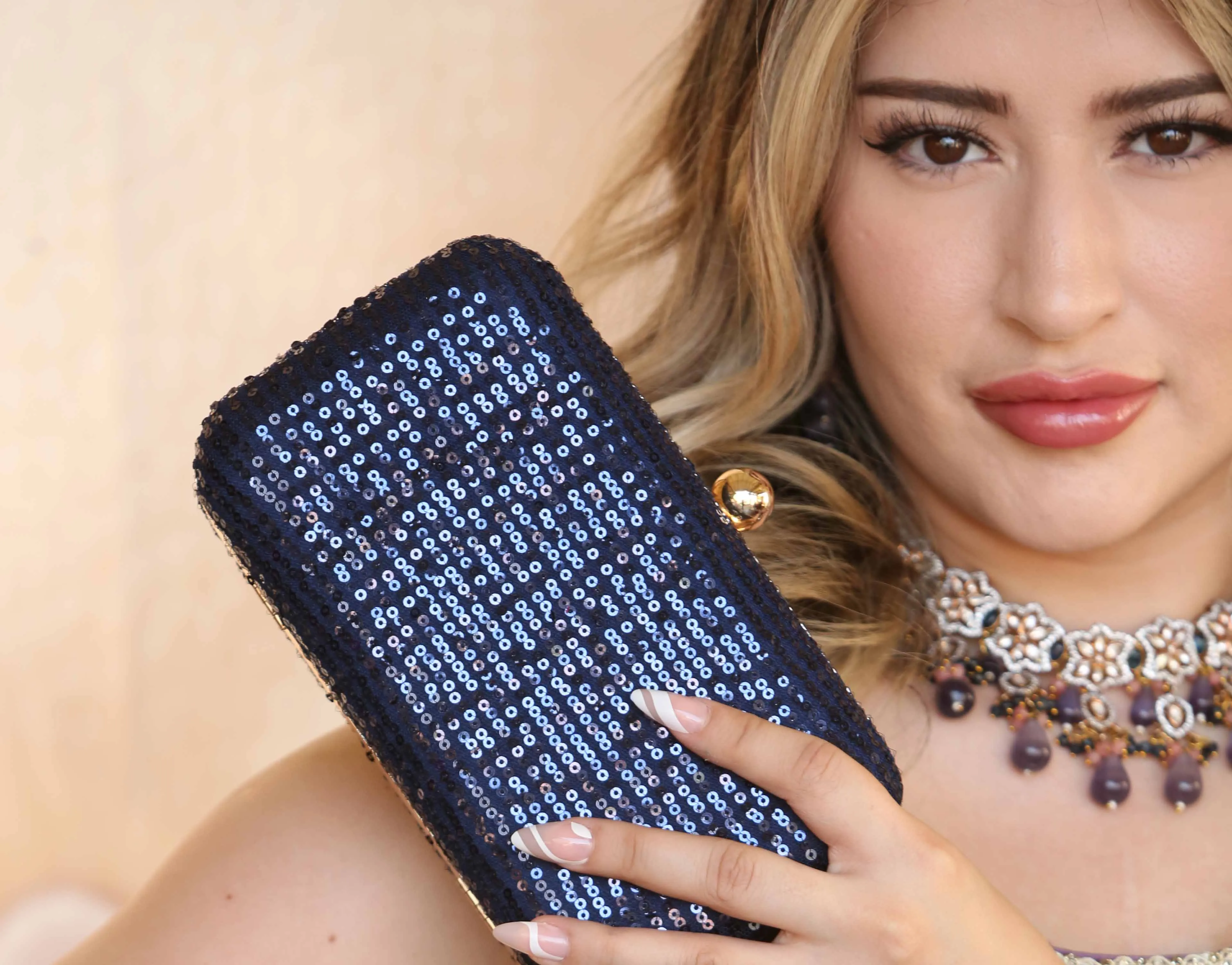 Shine Clutch Bags