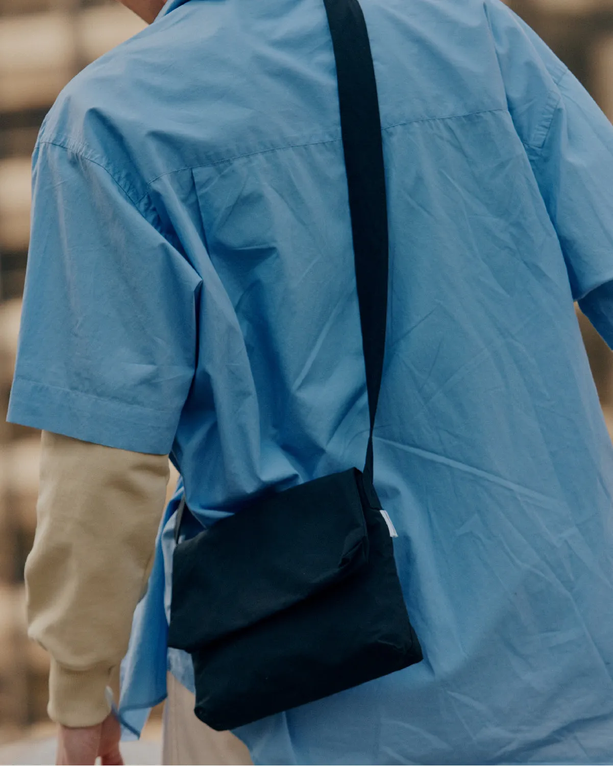 Small Post Bag - Black