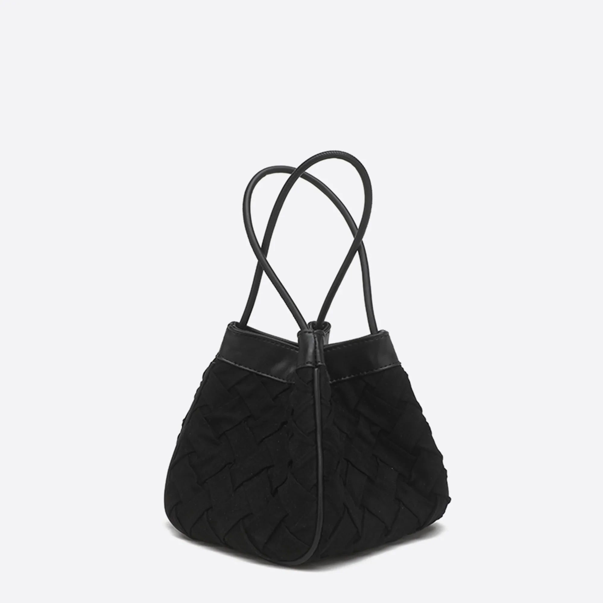 Sohiwoo Date Minimalist Sweet Handle Bucket Bags