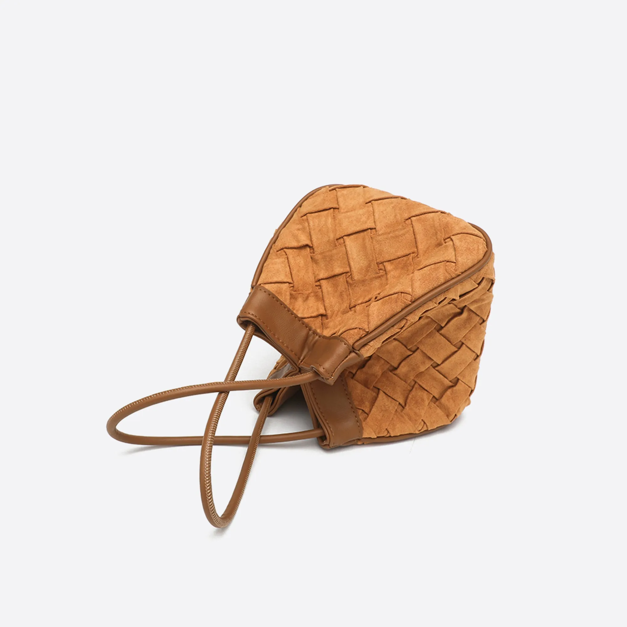 Sohiwoo Date Minimalist Sweet Handle Bucket Bags
