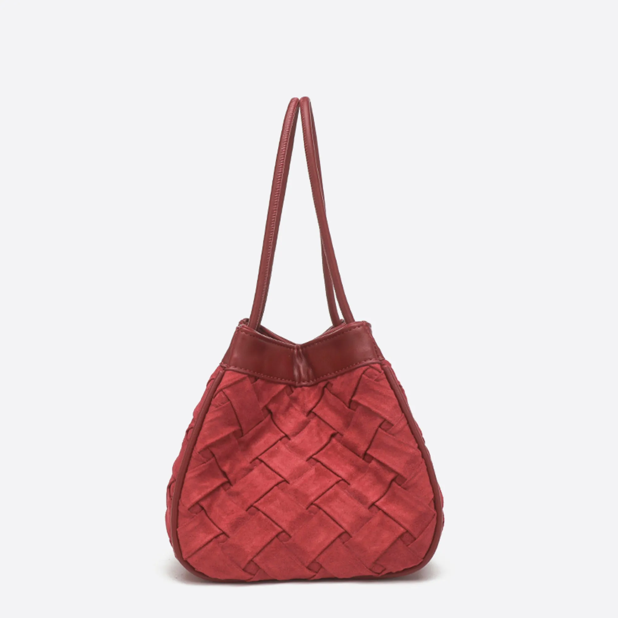 Sohiwoo Date Minimalist Sweet Handle Bucket Bags