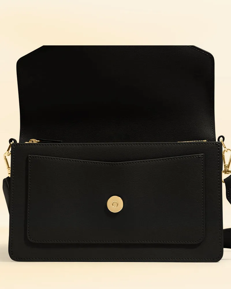Sophisticated Satchel Leather Bag