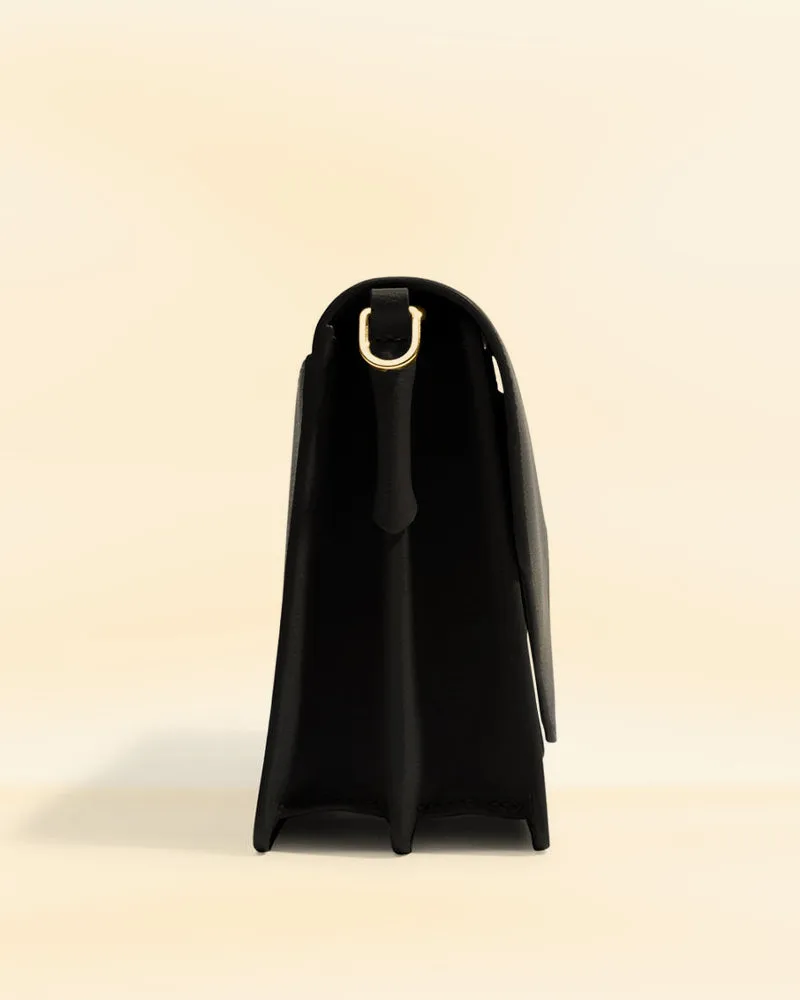 Sophisticated Satchel Leather Bag