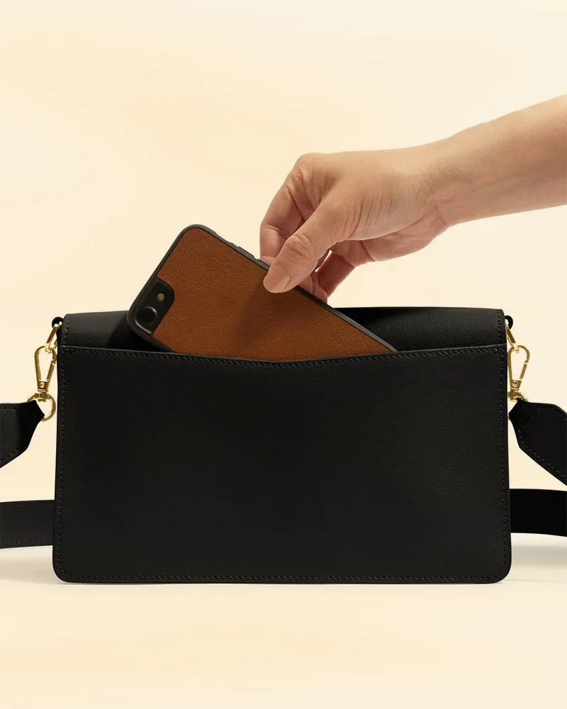 Sophisticated Satchel Leather Bag