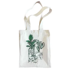 Spiced Equestrian Horseplant Tote in Multi - 16"x13"