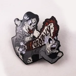 Spicy Donut - "Groovy Ash" Enamel Pin